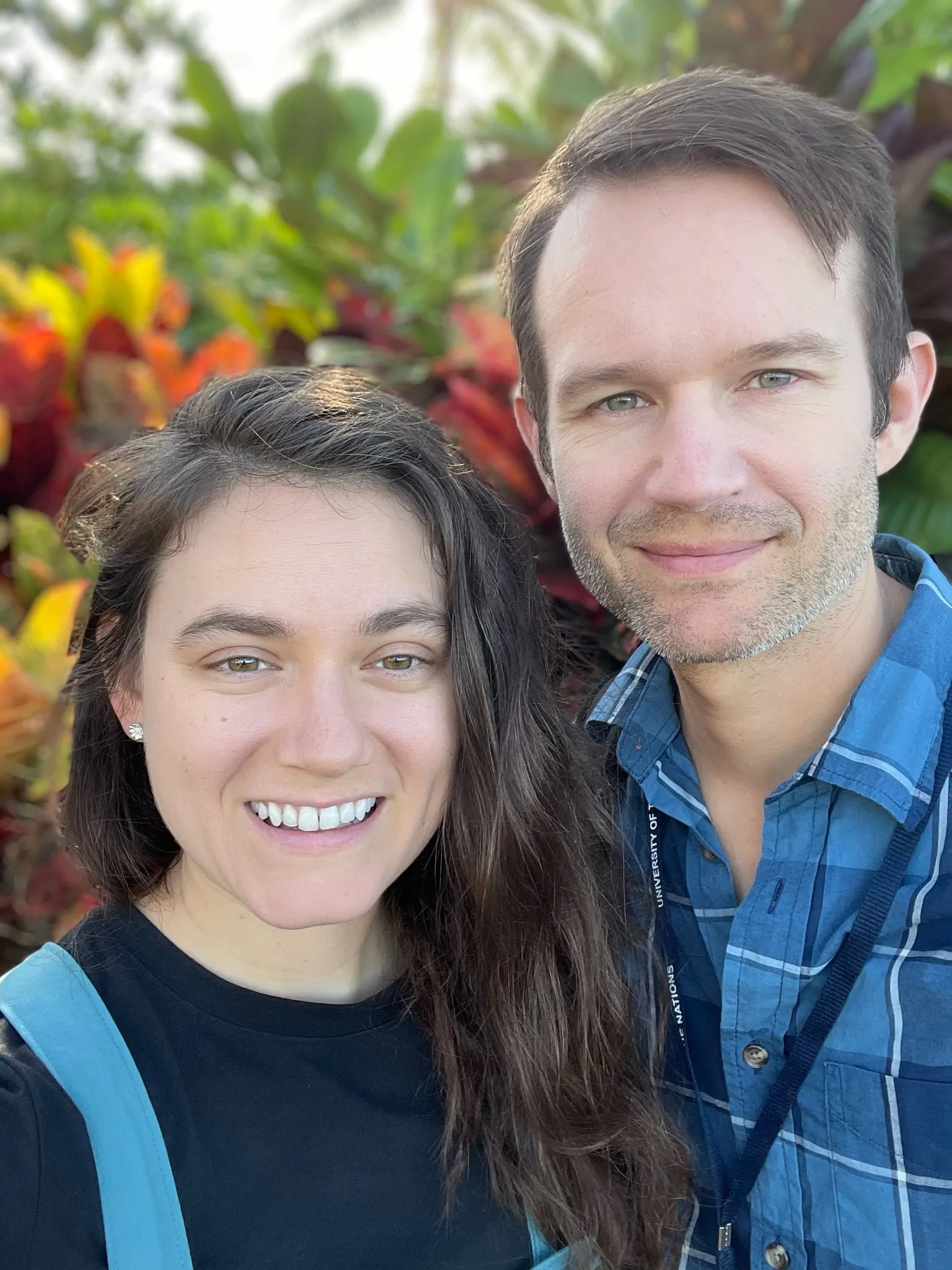 Andrew y Mikayla en Lima, Perú