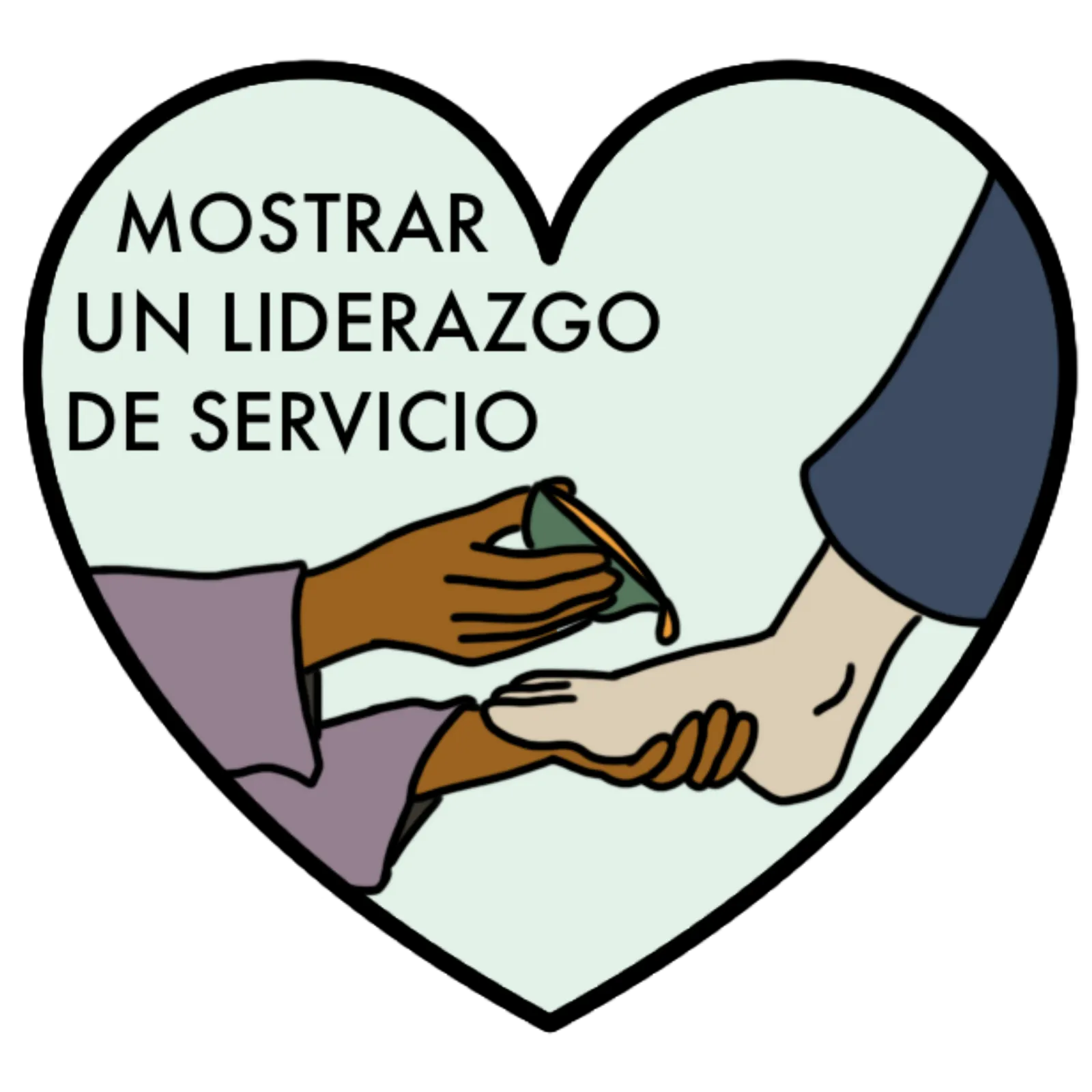 Ilustración de Mikayla: Mostrar un liderazgo de servicio