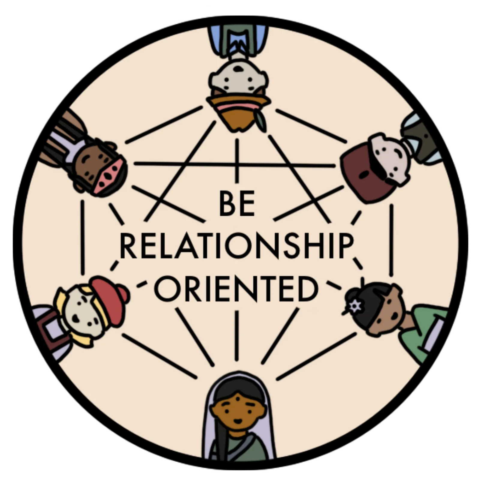 Illustration by Mikayla: Be relationship-oriented