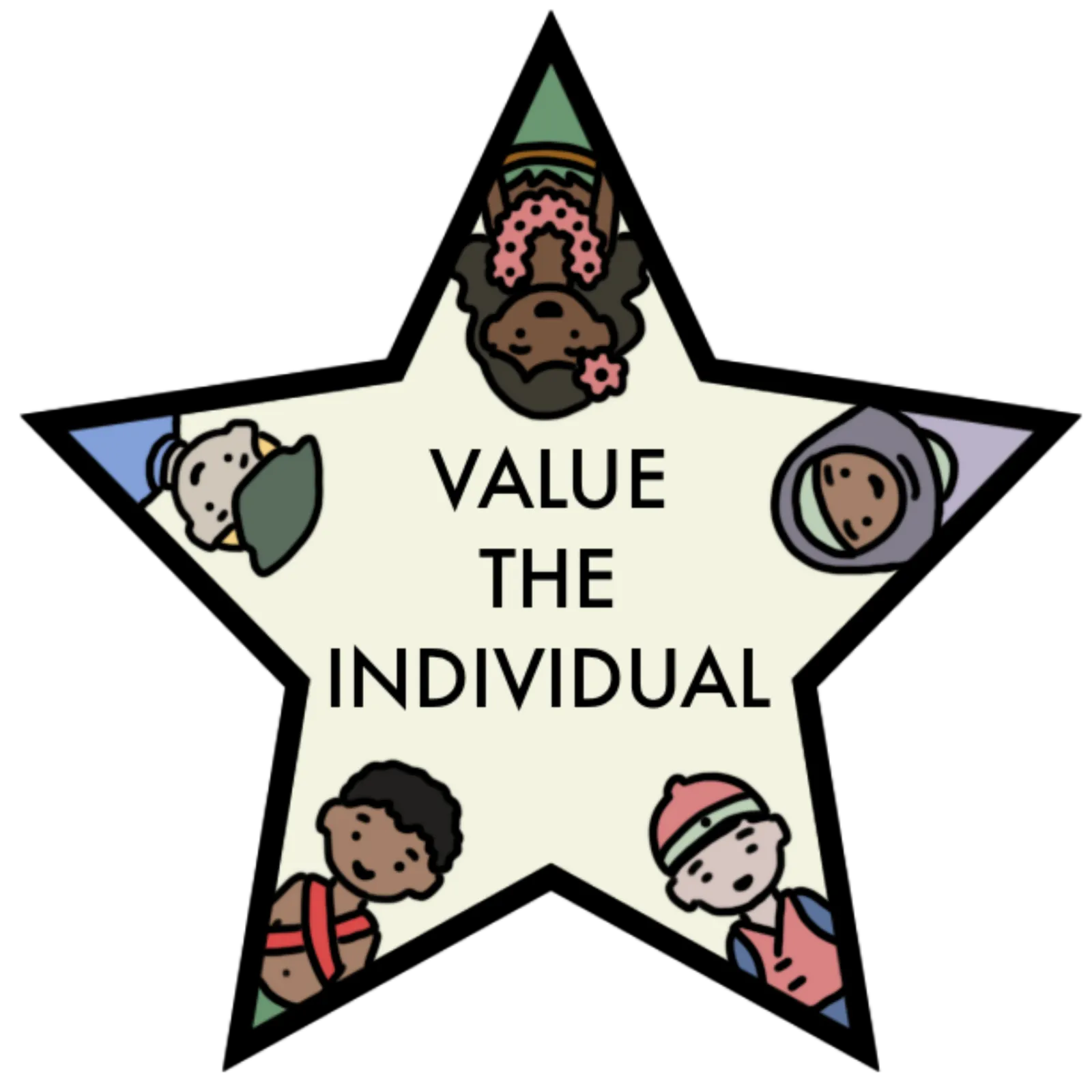Illustration by Mikayla: Value the individual