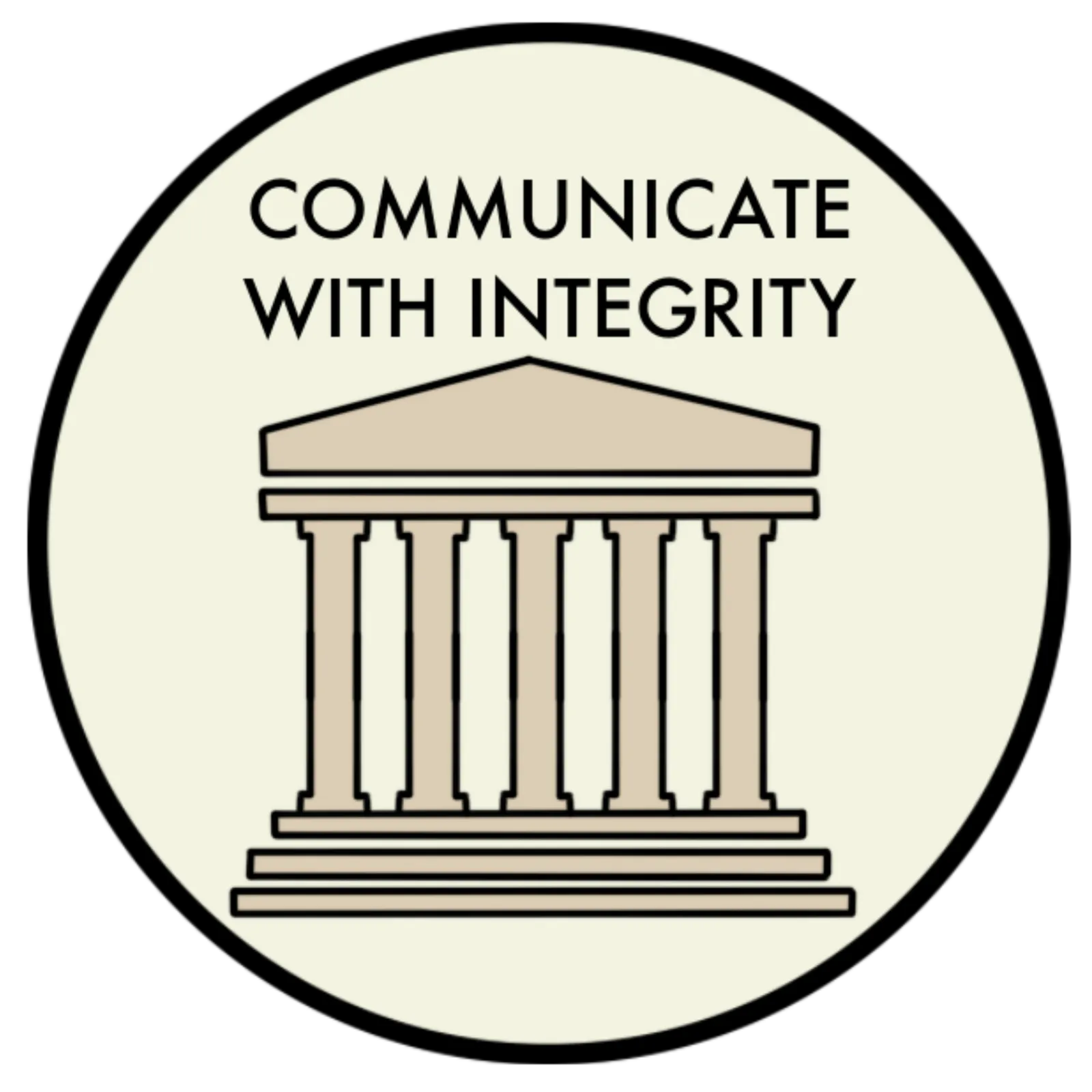 Illustration by Mikayla: Communicate with integrity